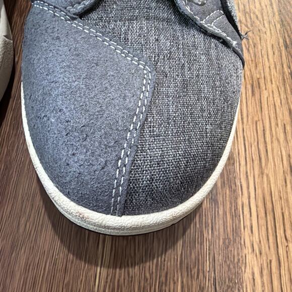 Iron Jias | JIA-016 Grey Denim Casual Motorcycle Riding Sneakers Size Men's 10 - Picture 11 of 16